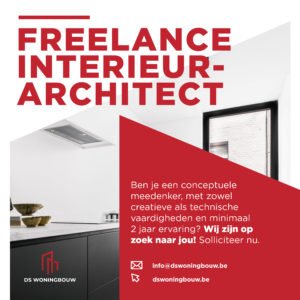 vacature freelance interieurarchitect
